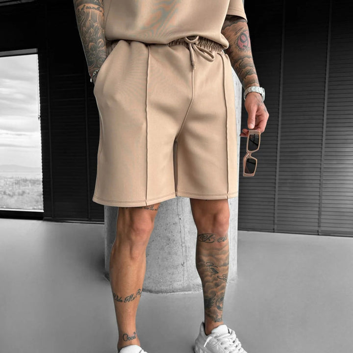 Logan - Solid Color Athletic Shorts