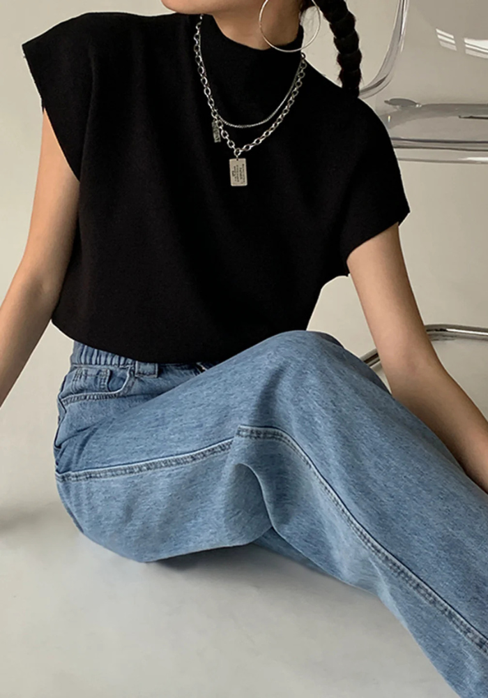 Lysa | Women’s Knit Sleeveless Sweater Vest | Pullover