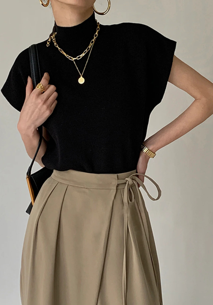 Lysa | Women’s Knit Sleeveless Sweater Vest | Pullover