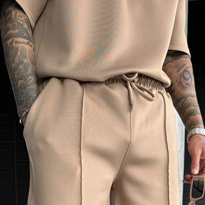 Logan - Solid Color Athletic Shorts