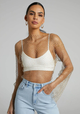 Women’s Party Mesh Top | Long Sleeve