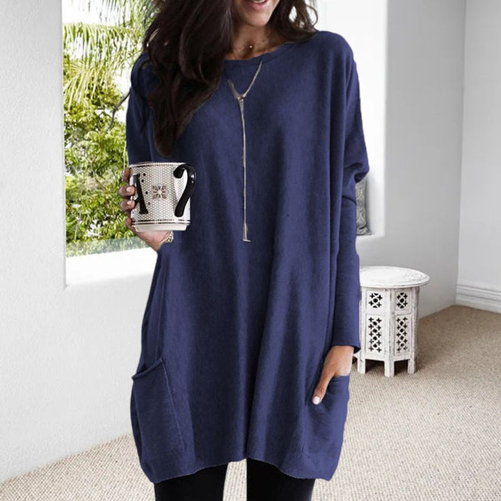 Women’s Oversized Long Sleeve Tunic | Casual Style