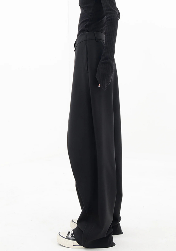 Noura | Women’s Asymmetrical Wide Leg Pants | Dress Fit