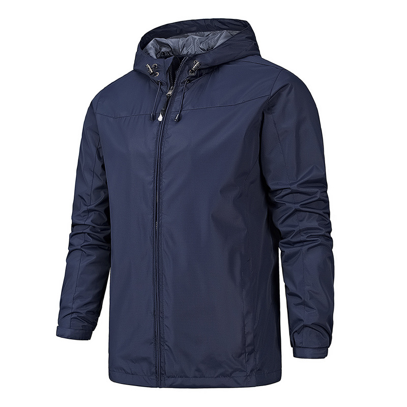 Men’s Lightweight Windbreaker Jacket | Hooded