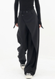 Women’s Asymmetrical Wide Leg Pants | Dress Fit