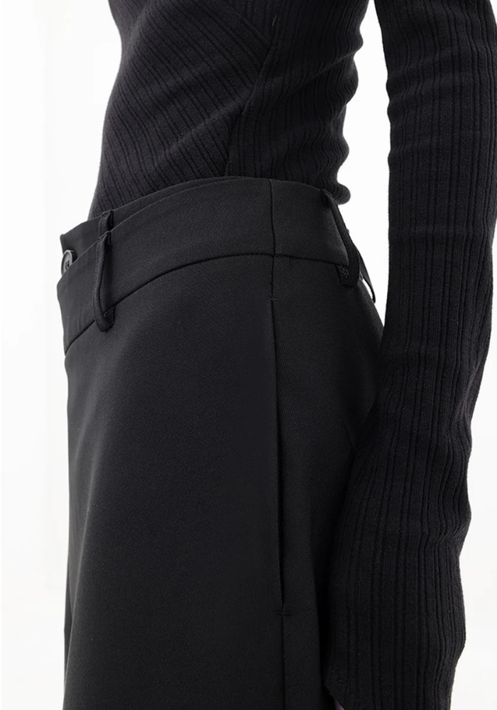 Noura | Women’s Asymmetrical Wide Leg Pants | Dress Fit
