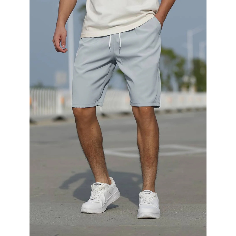Men's Elastic Waist Shorts | Drawstring