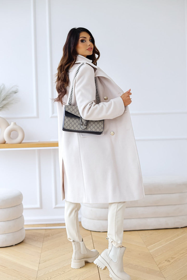 Women’s Double-Breasted Trench Coat | Classic Style