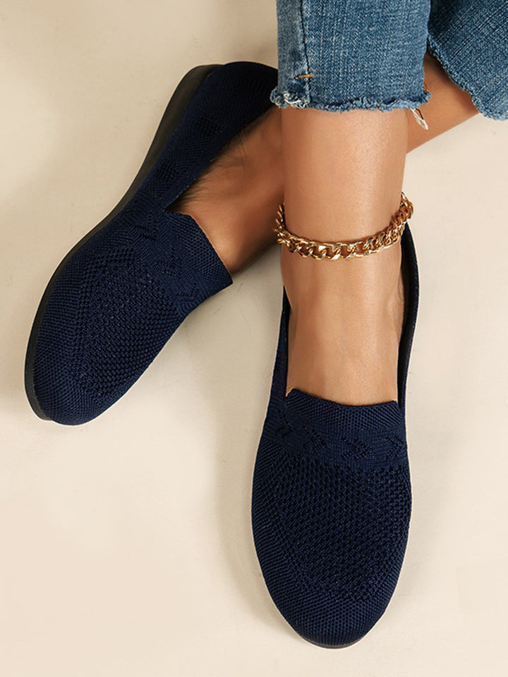 Women’s Orthopaedic Knit Slip-On Loafers | Lightweight