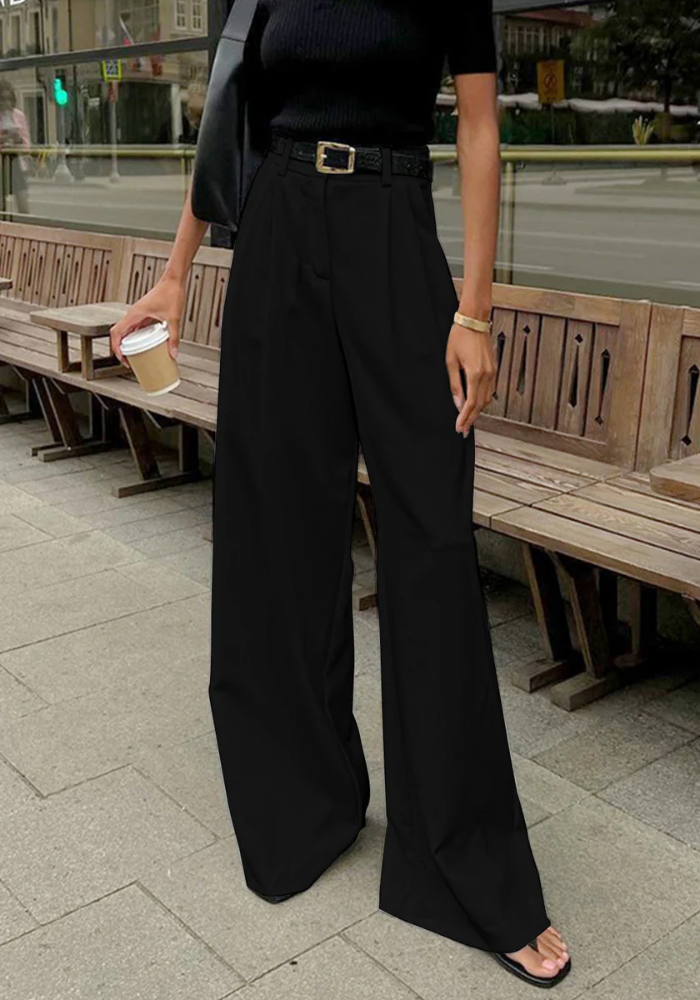 Vienna | Women’s Wide Leg Pants | White