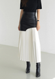 Women’s Pleated Asymmetrical Skirt | Maxi
