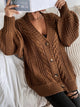Women’s Chunky Cable Knit Cardigan | Oversized