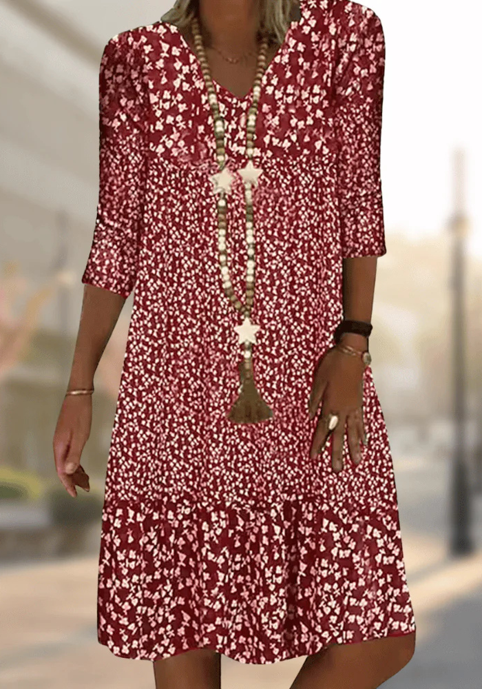 Women’s Printed Casual Dress | Mini