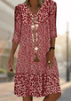 Women’s Printed Casual Dress | Mini