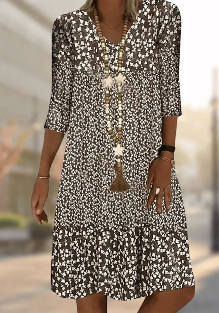 Women’s Printed Casual Dress | Mini