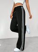 Women’s High Waisted Track Pants | Wide Leg