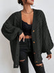 Women’s Chunky Cable Knit Cardigan | Oversized