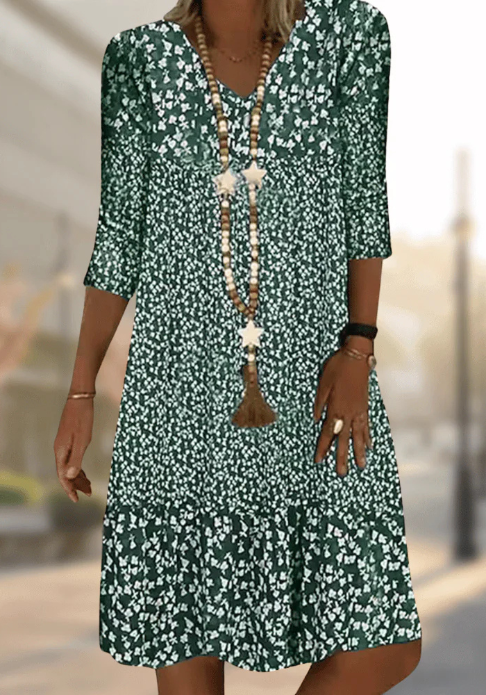 Women’s Printed Casual Dress | Mini