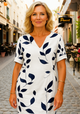 Women’s Printed V-Neck Dress | Mini