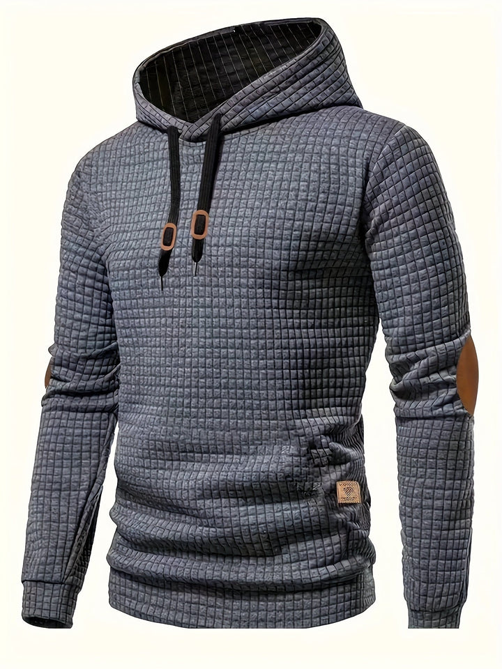 Patrick - Men's Waffle Pattern Hoodie