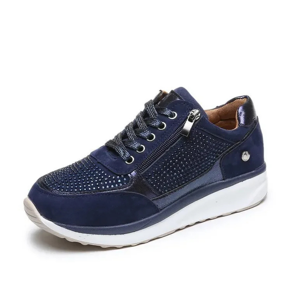 Isadora | Women’s Orthopedic Zipper Sneakers | Walking Shoes