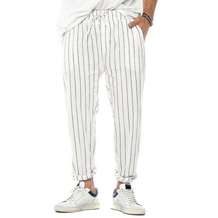 Joseph - Casual striped linen pants