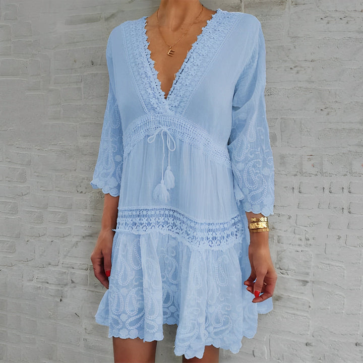 Women’s Floral Lace Dress | Mini
