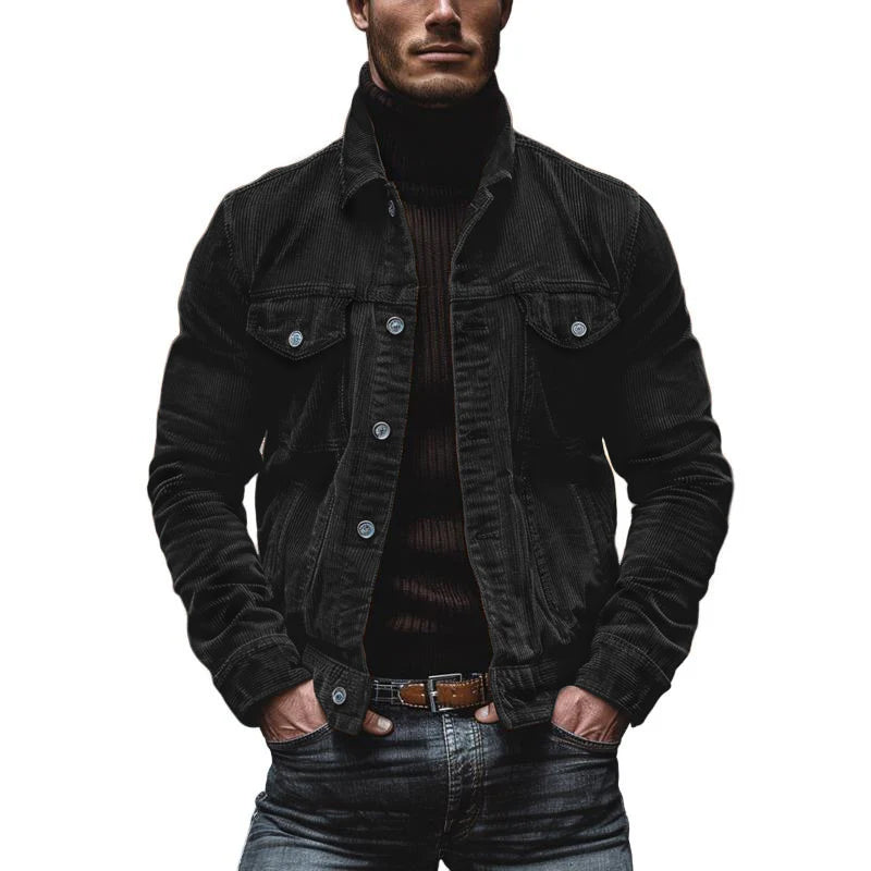 Guillermo - Men's Retro Corduroy Jacket