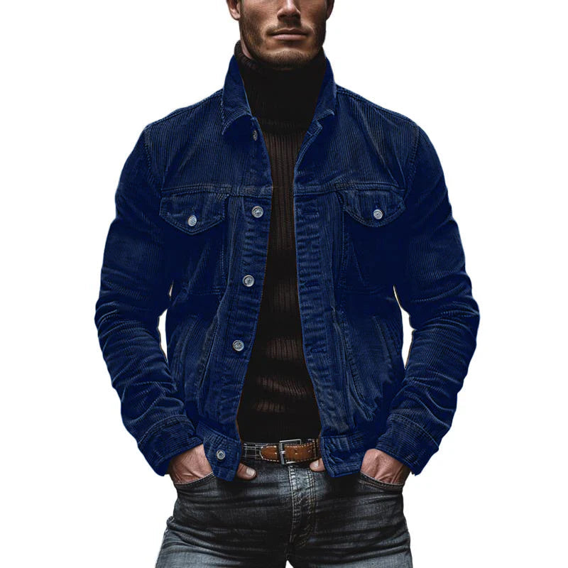 Guillermo - Men's Retro Corduroy Jacket