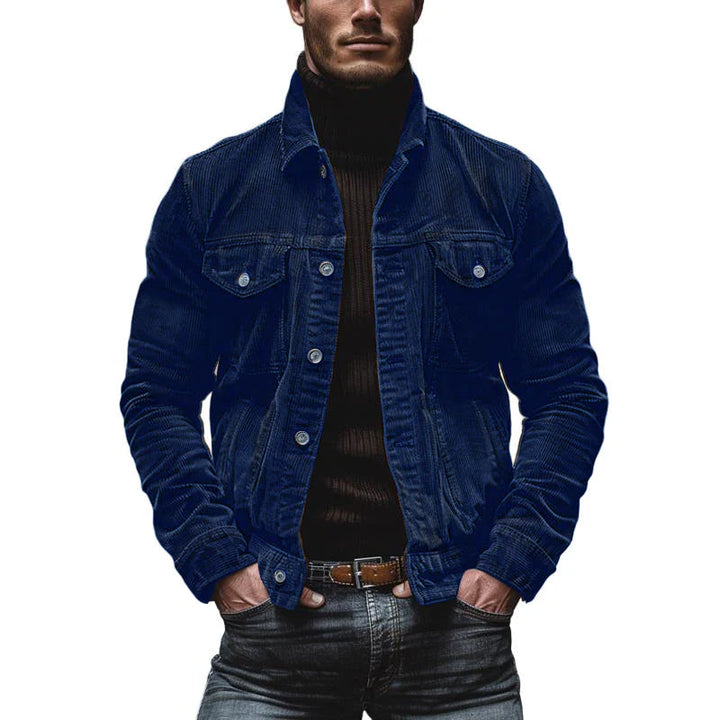 Guillermo - Men's Retro Corduroy Jacket