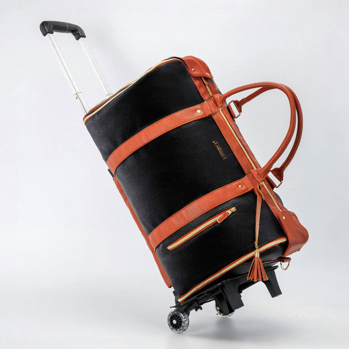 Carry-On Travel Bag with Optional Wheels | Wrinkle-Free & Water-Resistant