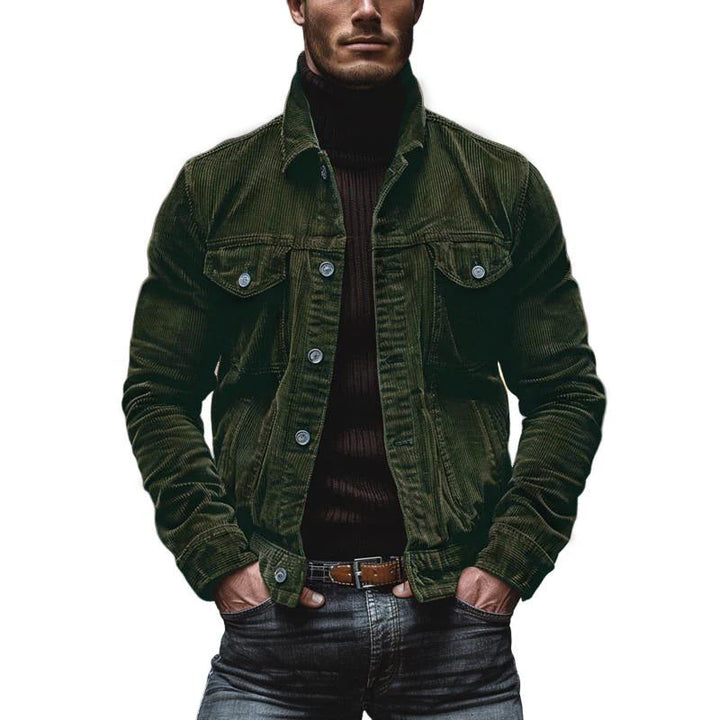 Guillermo - Men's Retro Corduroy Jacket