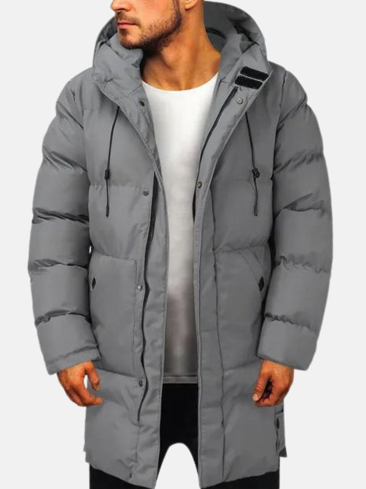 Joshua - Men's Hooded Long Waterproof Winter Coat