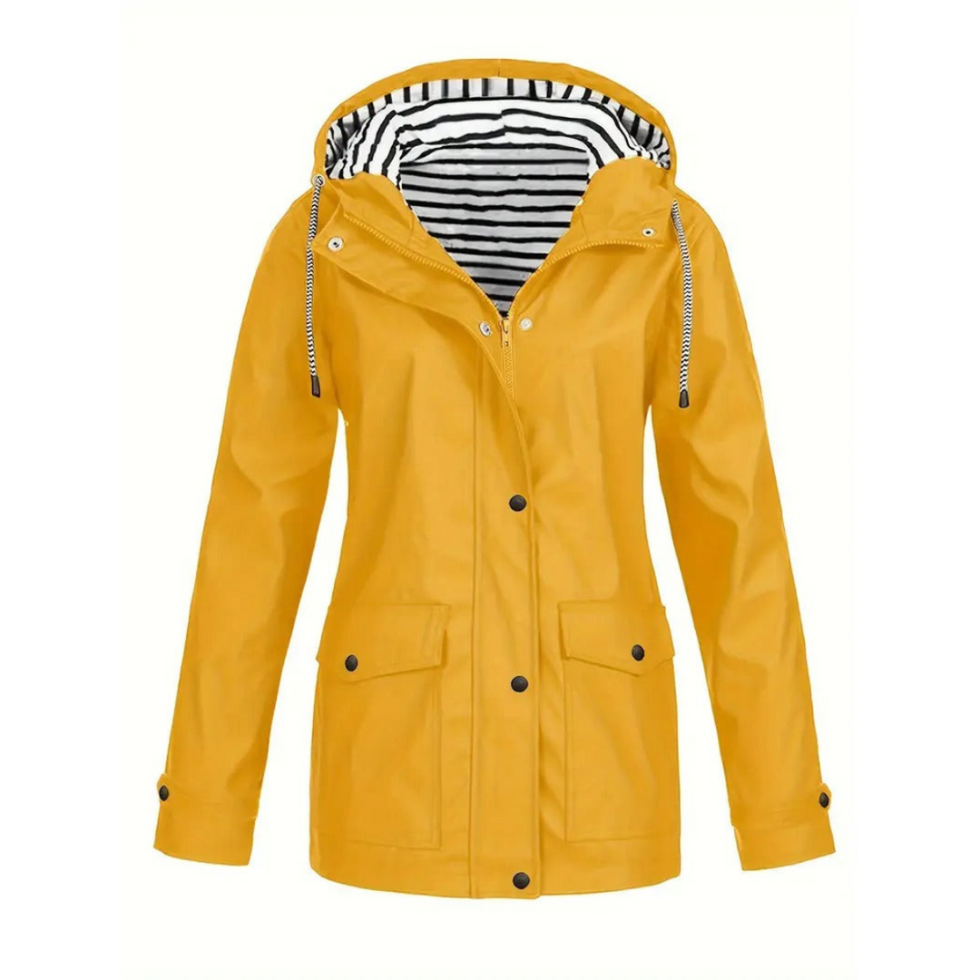 Women’s Adjustable Rain Coat | Hoodie