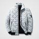 Men’s Quilted Slim Fit Jacket | Zip-Up
