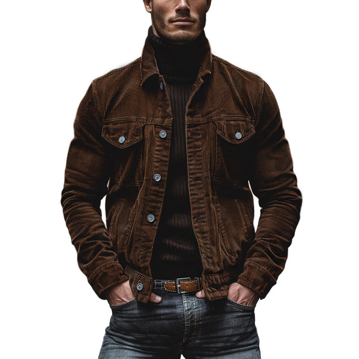 Guillermo - Men's Retro Corduroy Jacket