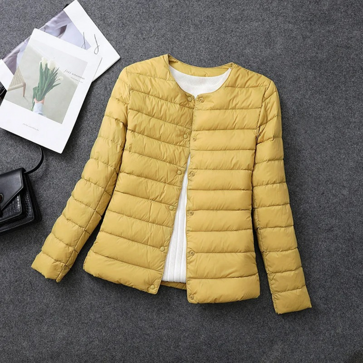 Women’s Puffer Jacket | Buttoned