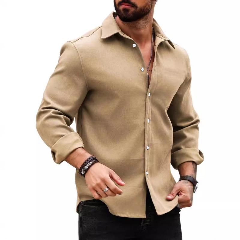 Isaiah - Casual long sleeve cotton shirt