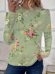 Women’s Graphic Nature Inspired Top | Long Sleeve