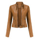Women’s Stand Collar Jacket | Slim Fit