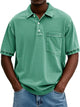 Men’s Washed Polo Shirt | Chest Pocket