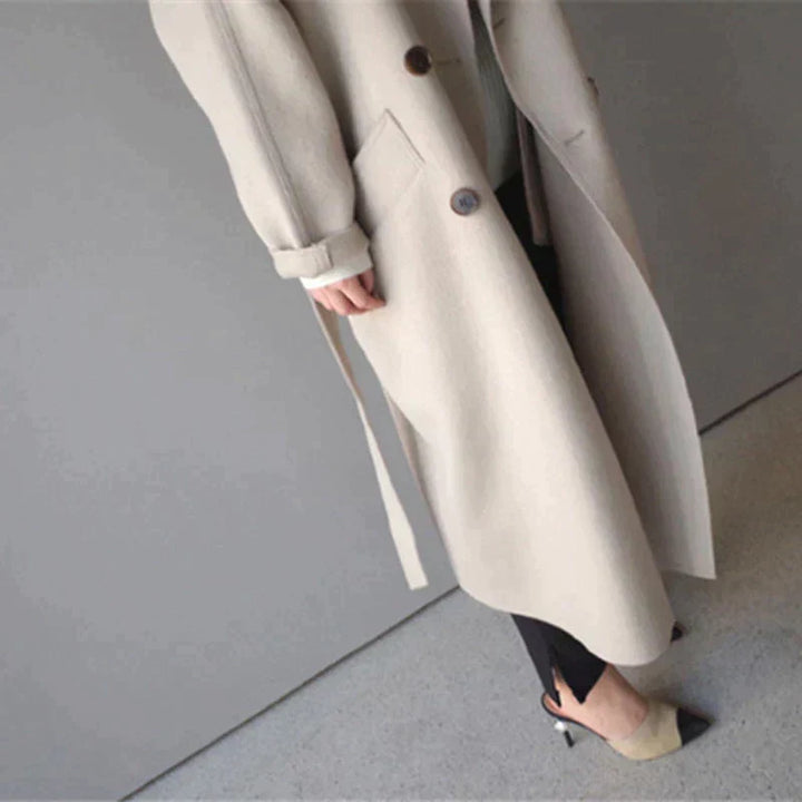 Women’s Double-Breasted Trench Coat | Belted