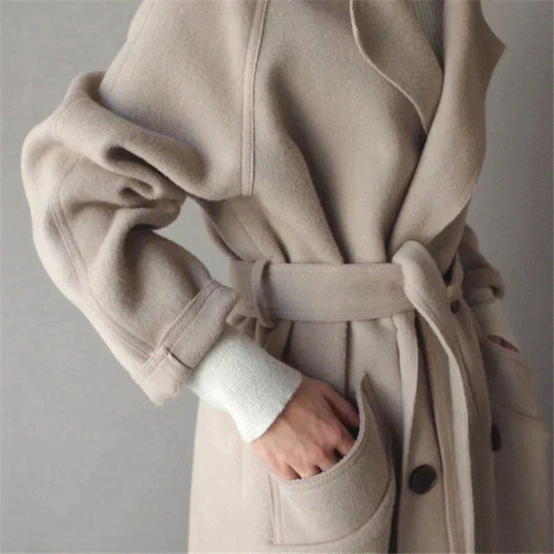 Women’s Double-Breasted Trench Coat | Belted