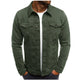 Men’s Buttoned Denim Jacket | Long Sleeve
