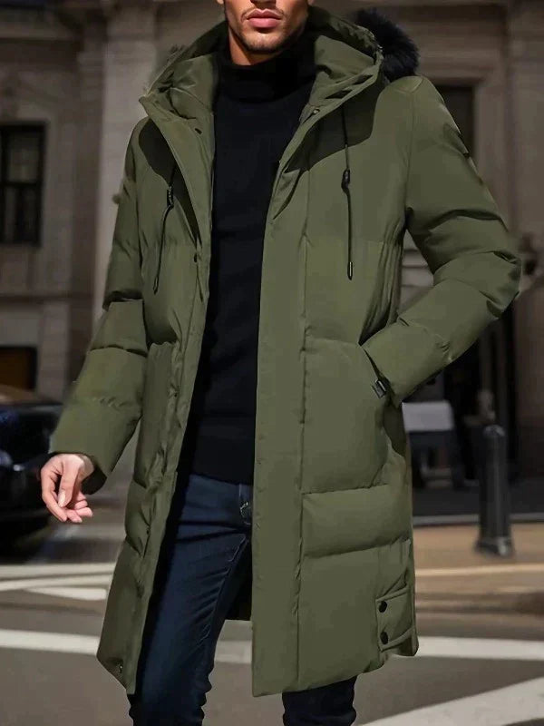 Men’s Winter Puffer Coat | Hooded