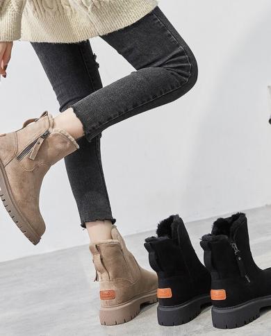 Women’s Ankle Winter Boots | Trim Detail