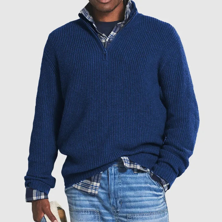 Men’s Half-Zip Sweater | Long Sleeve