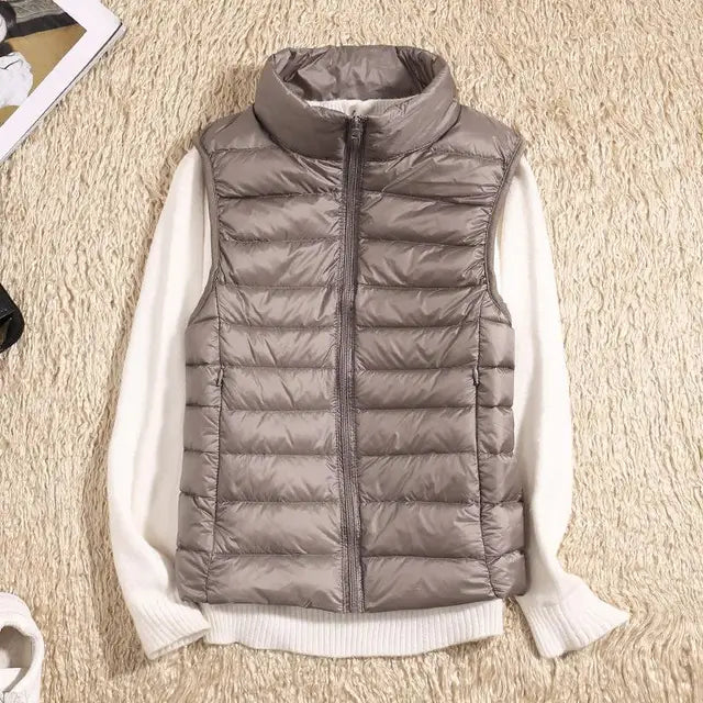 Women’s Puffer Vest | Zip-Up