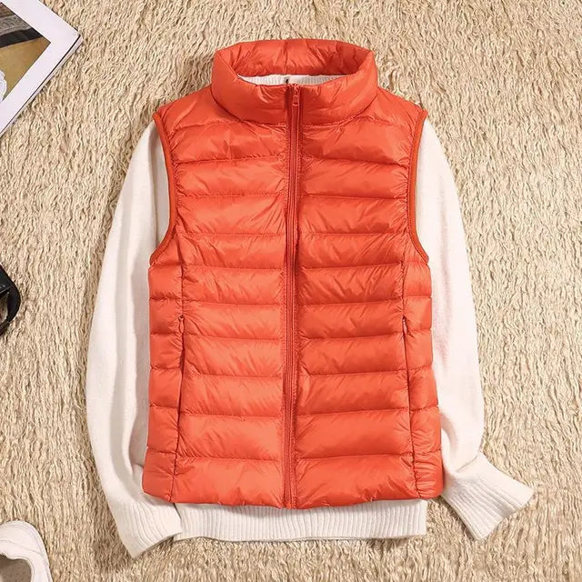 Women’s Puffer Vest | Zip-Up