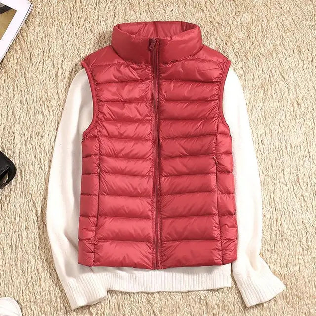 Women’s Puffer Vest | Zip-Up